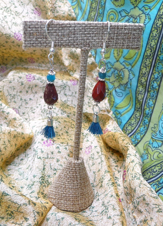 Colorful Tassel Earring